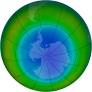 Antarctic Ozone 2011-08